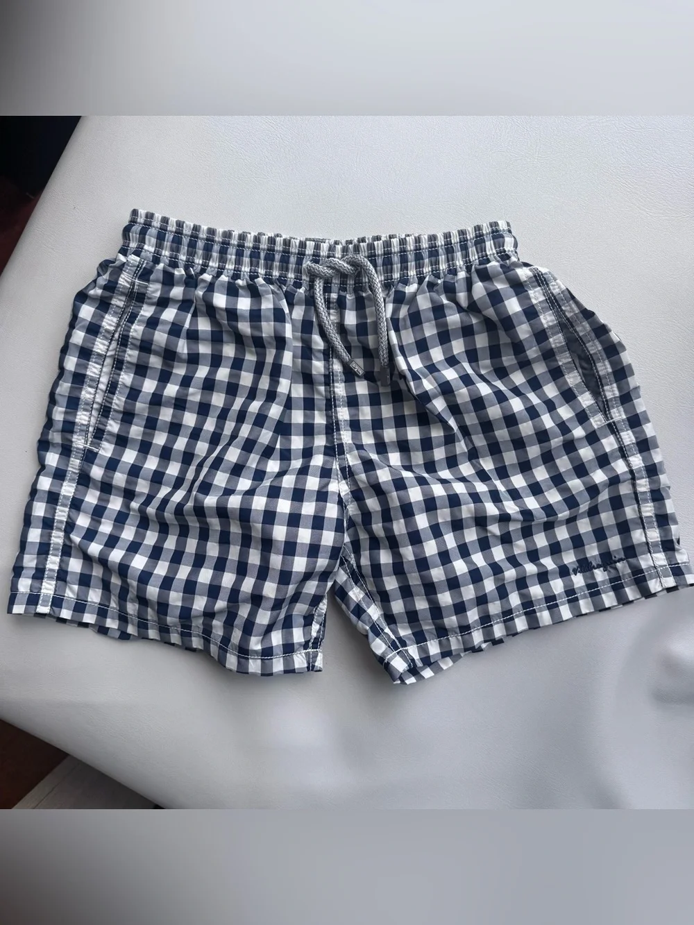 Vilebrequin Swimwear Vilebrequin 5T (no tag size) blue and white checkered